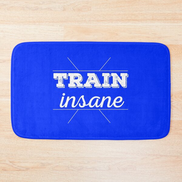 Item preview, Train insane - motivation designed and sold by Mara's designs.