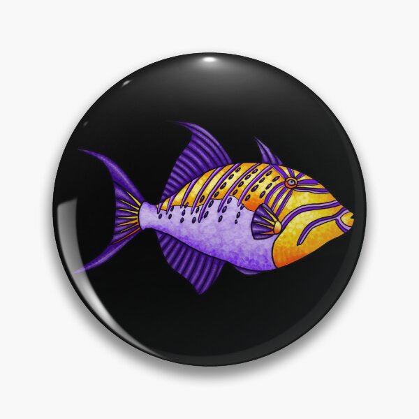 Item preview, Queen Triggerfish  designed and sold by DeniFreeman.