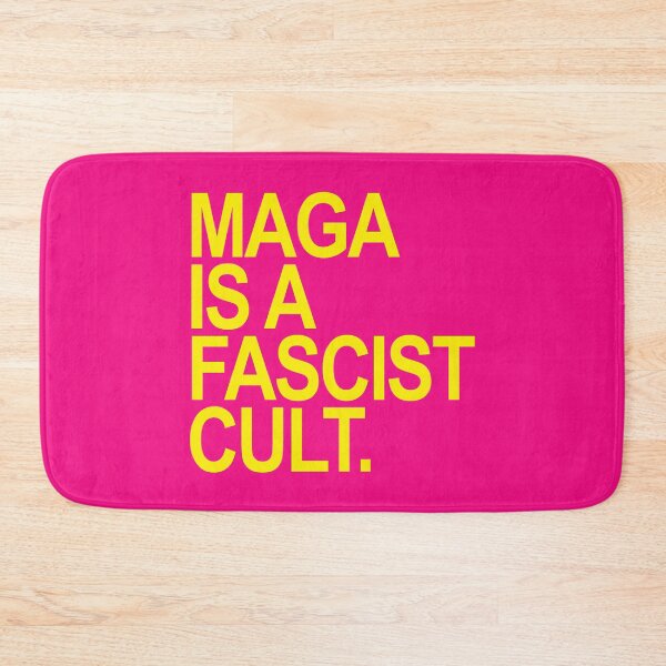 Item preview, MAGA is a FASCIST Cult (yellow 2.0) designed and sold by Thelittlelord.