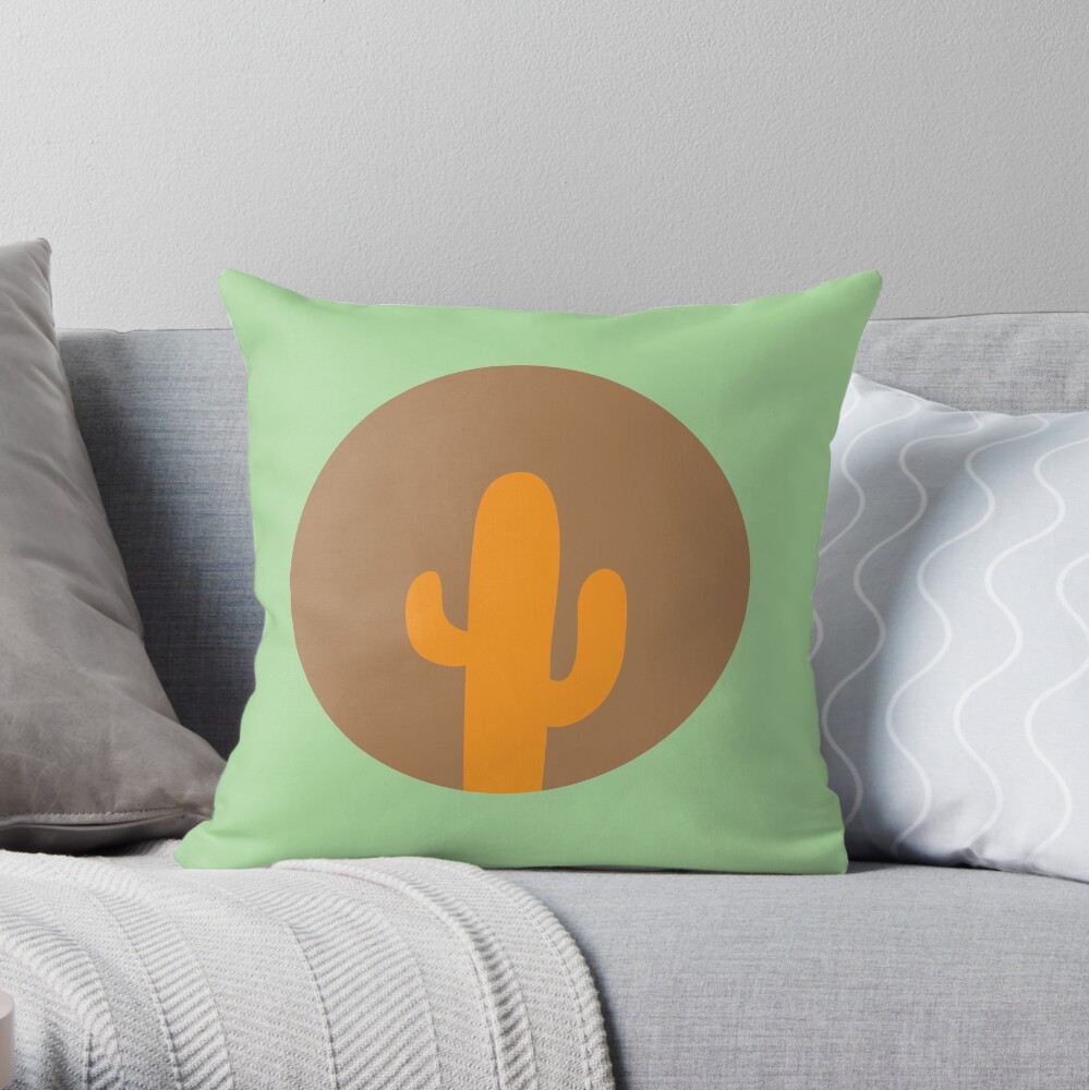 cactus Throw Pillow