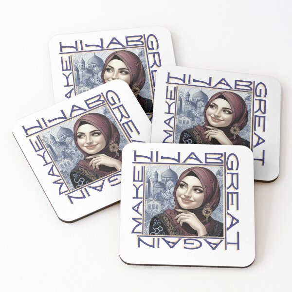 Item preview, Girl in hijab traditional arabic headscarf (01) designed and sold by W-McSapa.