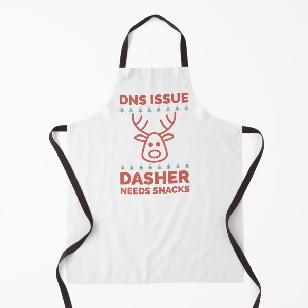 Item preview, DNS Issue: Dasher Needs Snacks - Funny Christmas Tech designed and sold by Circle-Cats.