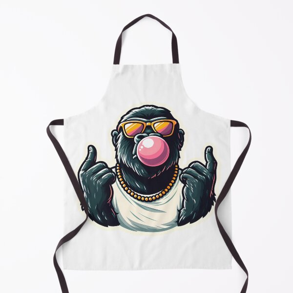 Item preview, A gorilla chewing on a piece of gum designed and sold by ShihawyAhmad.