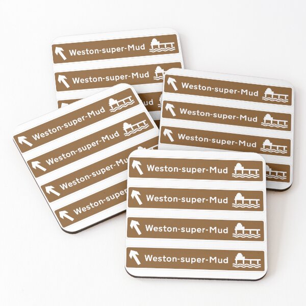 Item preview, Weston-super-Mud designed and sold by DesignByMH.