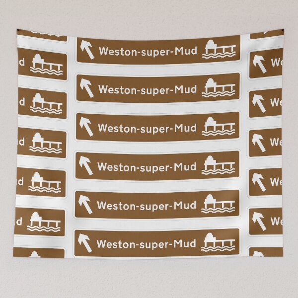 Item preview, Weston-super-Mud designed and sold by DesignByMH.