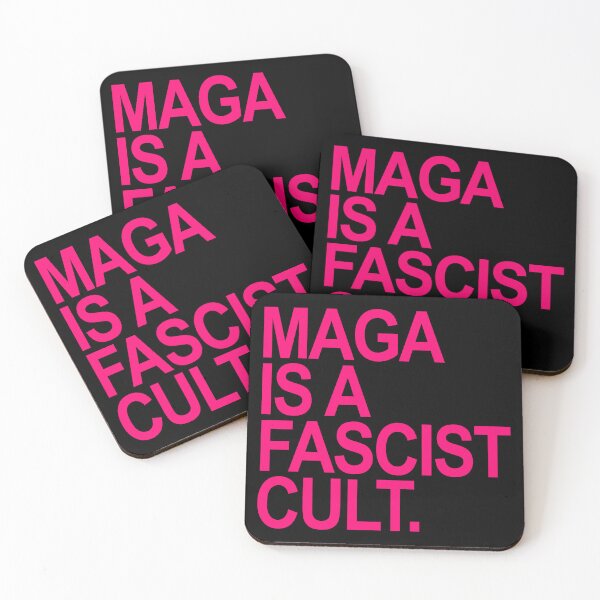 Item preview, MAGA is a FASCIST Cult (hot pink) designed and sold by Thelittlelord.