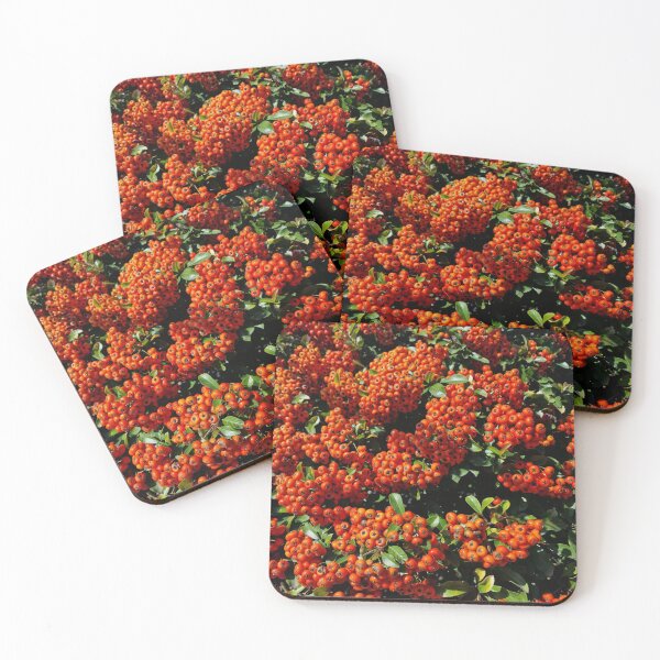 Item preview, Red Berries of Scarlet Firethorn, Green Leaves II. designed and sold by Gaboro.