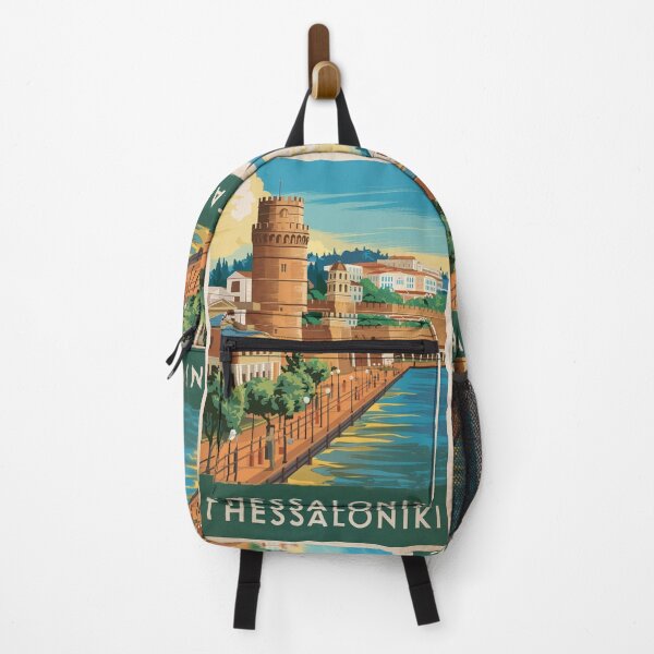 Item preview, Thessaloniki Vintage Travel Poster designed and sold by TravelerRat.