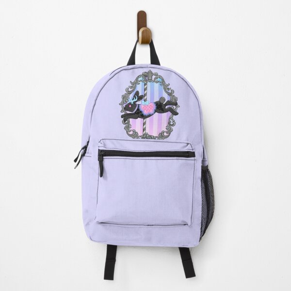 Item preview, Pastel Goth Carousel Jackalope designed and sold by Miss Lunaria.