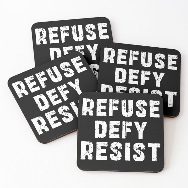 Item preview, Refuse, Defy, Resist designed and sold by TaraGbear.