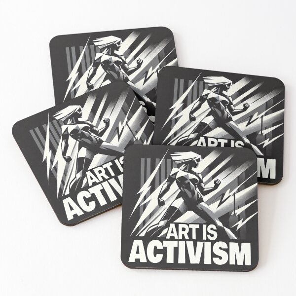 Item preview, Art is Activism designed and sold by RetroPop23.
