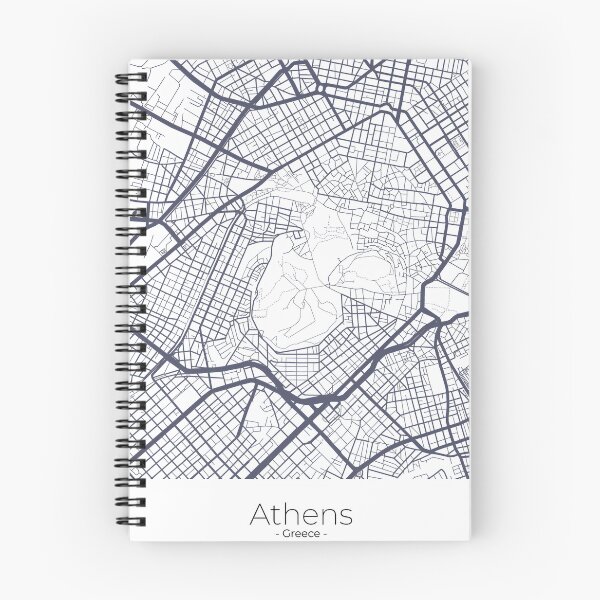 Item preview, Athens Map designed and sold by TerraFrame.
