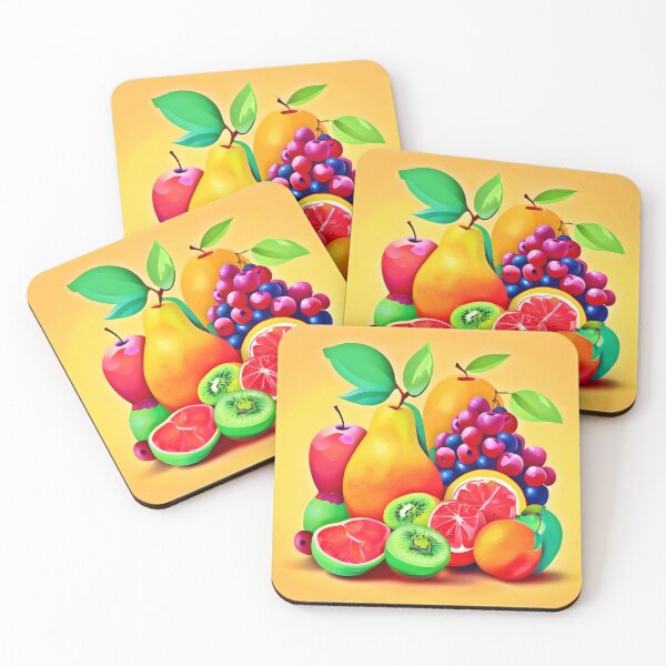 Item preview, Colorful Fruit Medley designed and sold by Health And Fitness Posts e-Store.