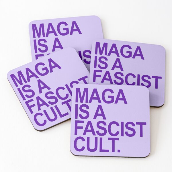 Item preview, MAGA is a FASCIST Cult (dark purple) designed and sold by Thelittlelord.