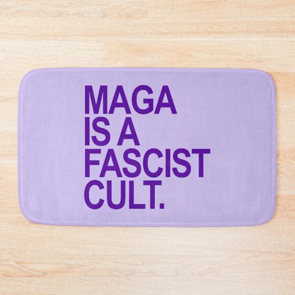 Item preview, MAGA is a FASCIST Cult (dark purple) designed and sold by Thelittlelord.