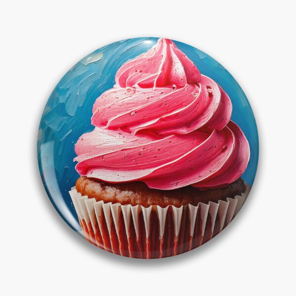 Item preview, Pink Cupcake designed and sold by ArtFactoryAI.
