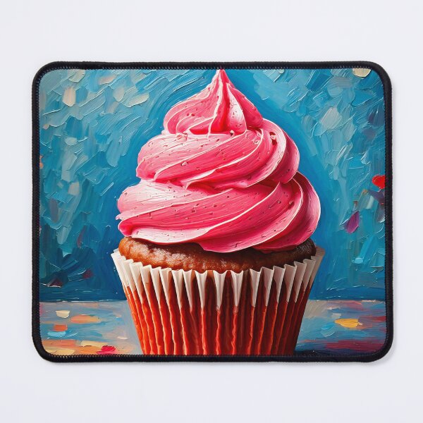 Item preview, Pink Cupcake designed and sold by ArtFactoryAI.