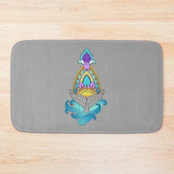 Item preview, Whale Tail Ocean Waves Mandala designed and sold by Saltycurrent1.