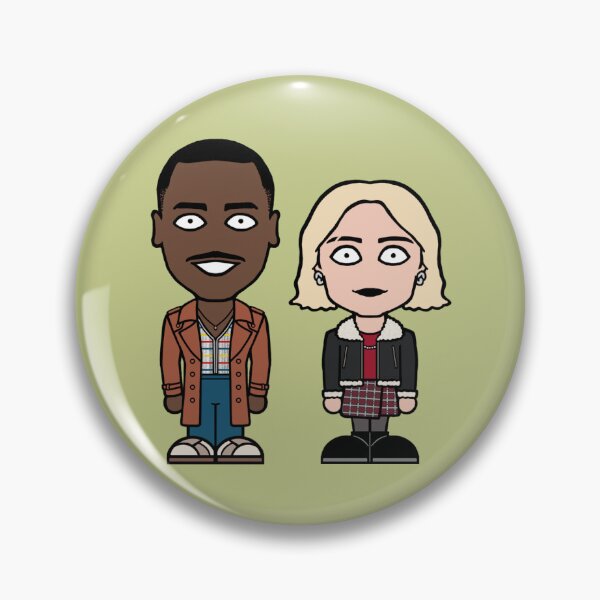 Item preview, The 15th Doctor and Ruby designed and sold by redscharlach.