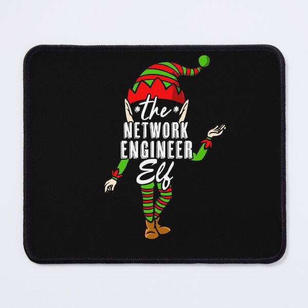 Item preview, The Network Engineer Christmas Elf Funny designed and sold by Nerd Shizzle.