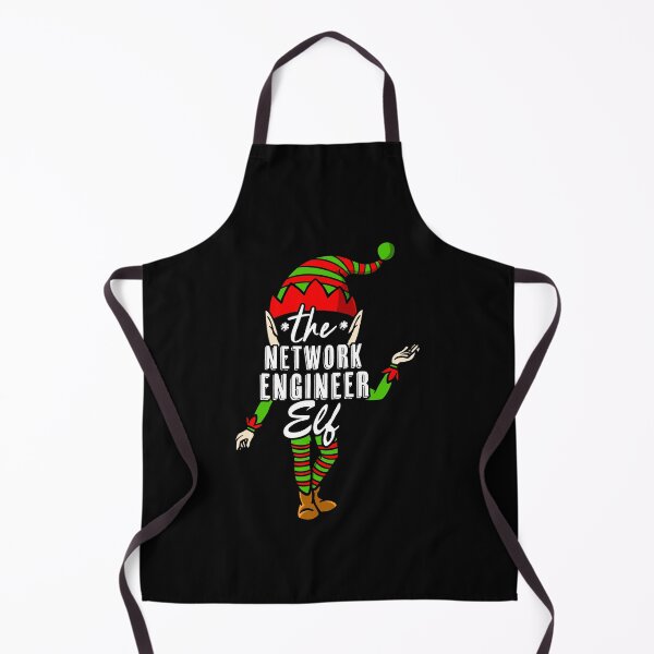 Item preview, The Network Engineer Christmas Elf Funny designed and sold by Nerd Shizzle.