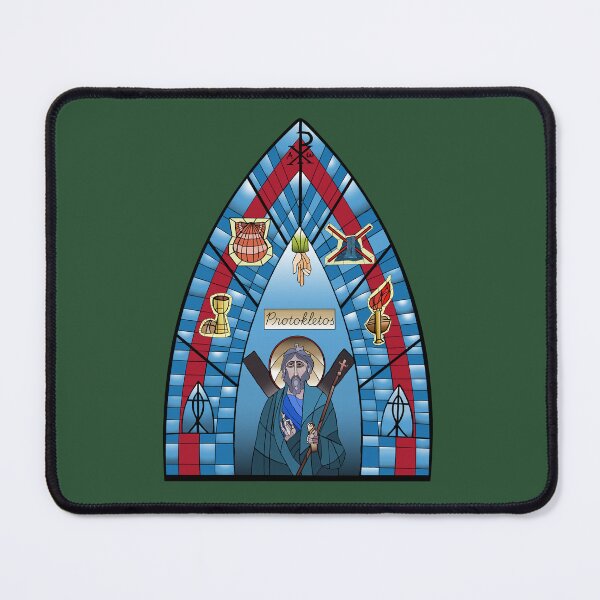 Item preview, St. Andrew The First Called: A Stained Glass Study designed and sold by TheFatTree.
