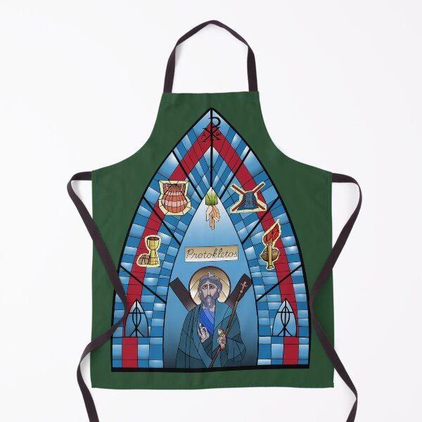Item preview, St. Andrew The First Called: A Stained Glass Study designed and sold by TheFatTree.