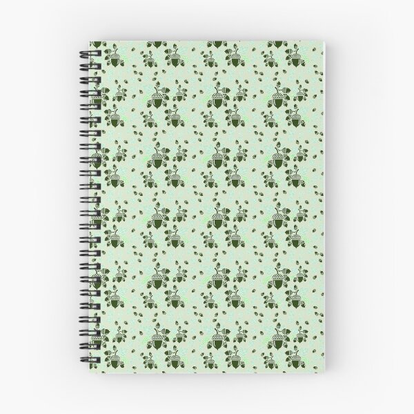Item preview, Relish the Season: Green Acorn Bundles on Light Green Background designed and sold by IraNiva.