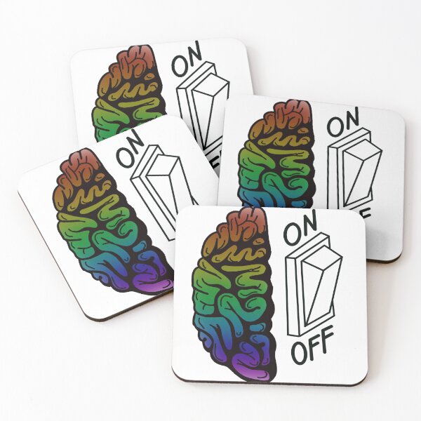 Item preview, Rainbow Brain and On/Off Switch designed and sold by Rizzyrealz.