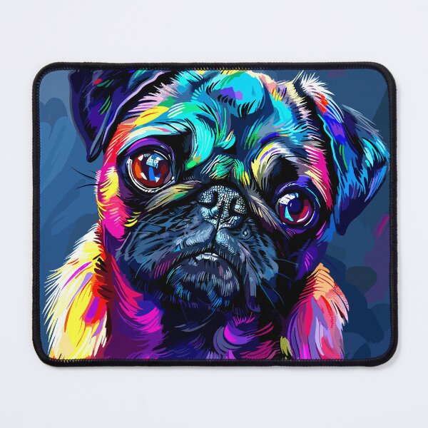 Item preview, Abstract Pug Design designed and sold by Artbyminga.