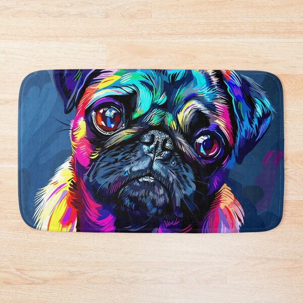 Item preview, Abstract Pug Design designed and sold by Artbyminga.