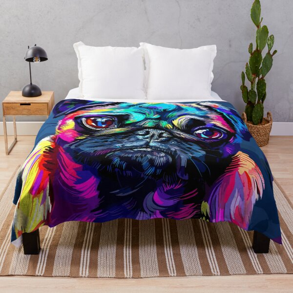 Item preview, Abstract Pug Design designed and sold by Artbyminga.