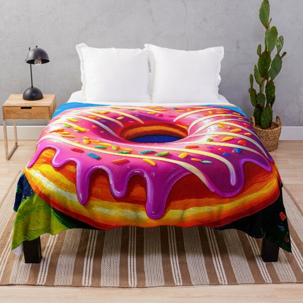 Item preview, Pink Donut designed and sold by ArtFactoryAI.