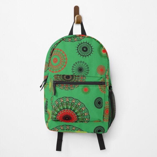 Item preview, Copy of Mandala design on Retro green designed and sold by Fuzzdandy Designs.