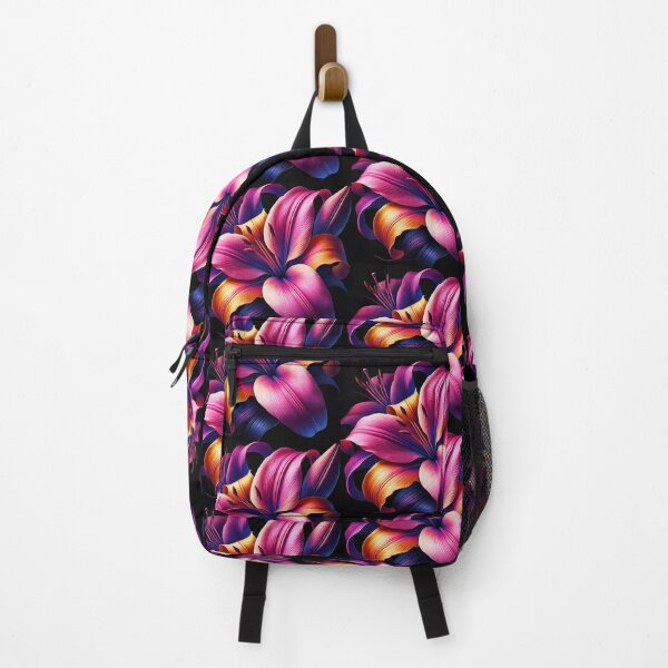 Item preview, Vibrant Pink Purple and Orange Lily designed and sold by sharkmaster42.