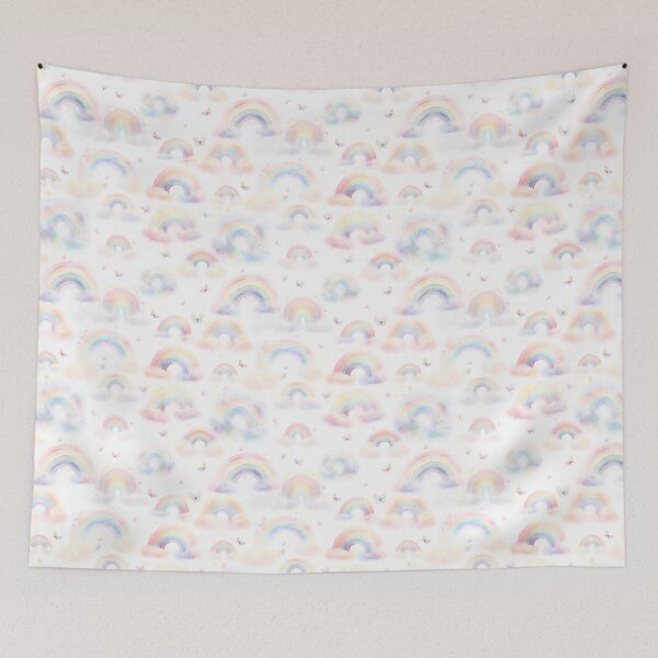 Item preview, Pastel Rainbow Dreams  designed and sold by pinebluedesign.