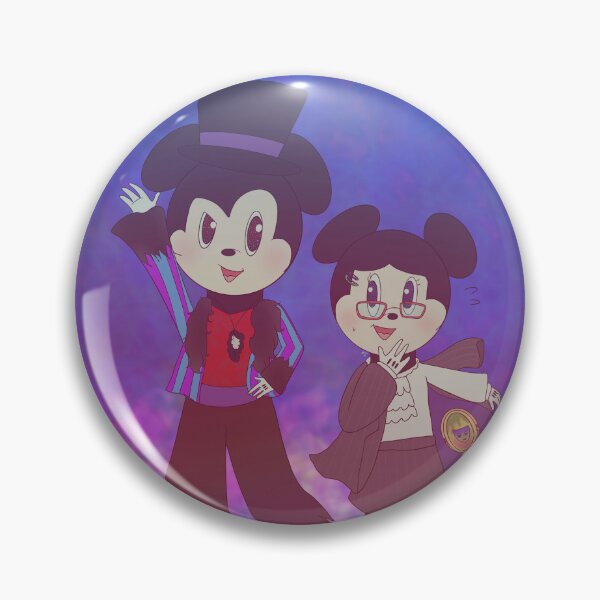 Item preview, Mr V and Ms Scatter- Villain- Mickey and Minnie Series designed and sold by GoldenHeartArt.