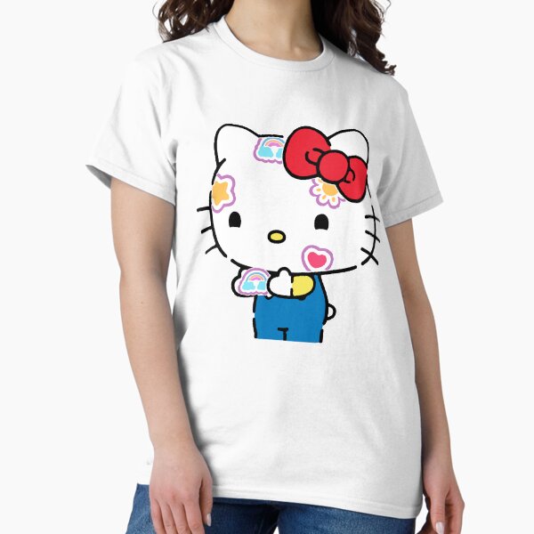 Vista previa del artículo con la obra «Lindo gatito de Hello Kitty», diseñado y vendido por Sunnydraws7.