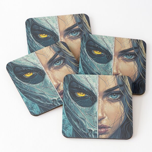 Item preview, Duality Unveiled: The Mask and the Soul designed and sold by oanaunciuleanu.