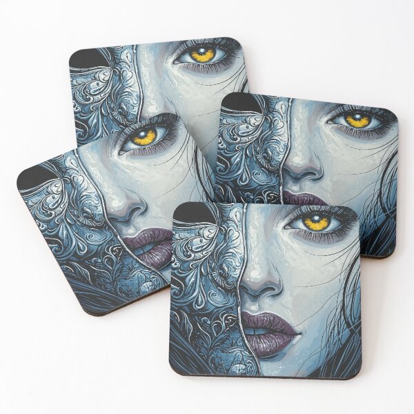 Item preview, Duality Unveiled: The Mask and the Soul designed and sold by oanaunciuleanu.