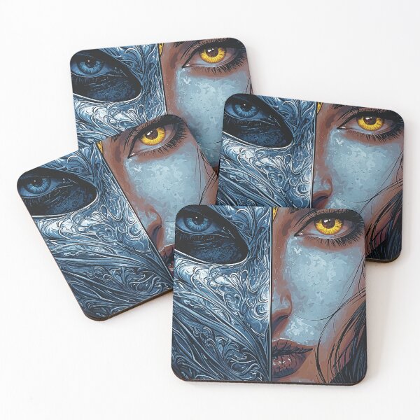Item preview, Duality Unveiled: The Mask and the Soul designed and sold by oanaunciuleanu.