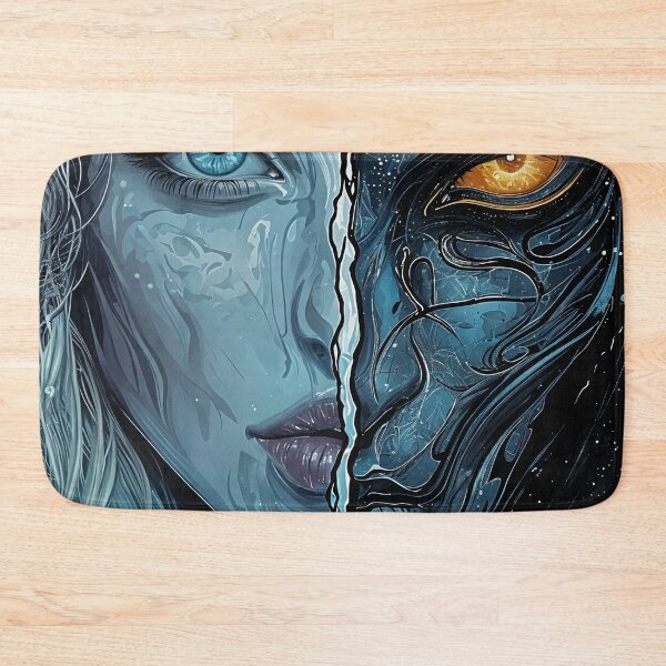 Item preview, Duality Unveiled: The Mask and the Soul designed and sold by oanaunciuleanu.