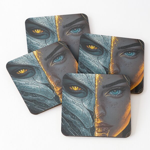 Item preview, Duality Unveiled: The Mask and the Soul designed and sold by oanaunciuleanu.