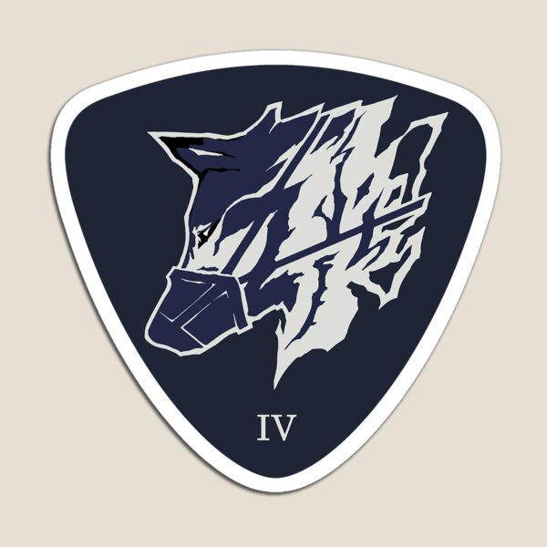 Item preview, V.IV Rusty, Pilot Emblem (Armored Core VI) designed and sold by Laffs Creations.