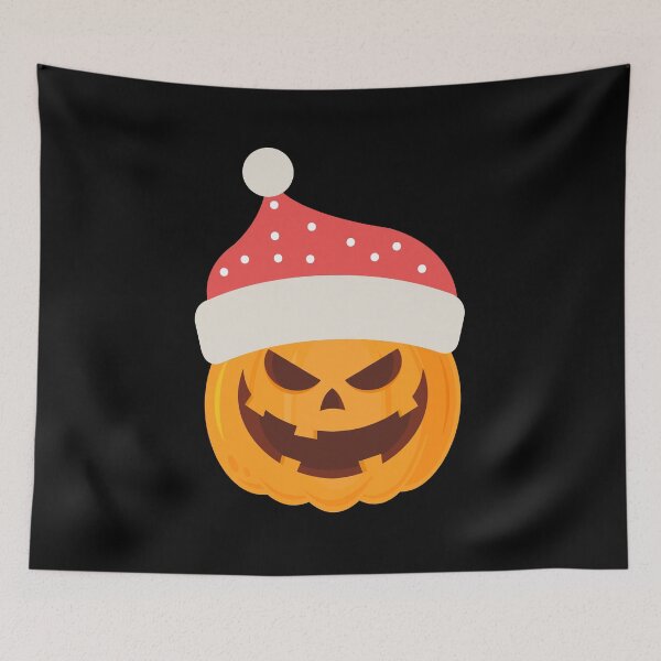 Item preview, Retro Jack o Lantern Pumpkin Christmas Hat designed and sold by AuroraIllArena.