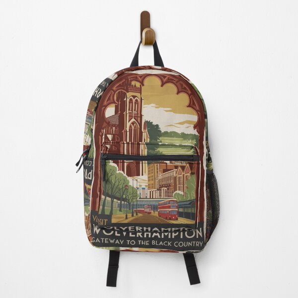Item preview, Wolverhampton Vintage Travel Poster designed and sold by TravelerRat.