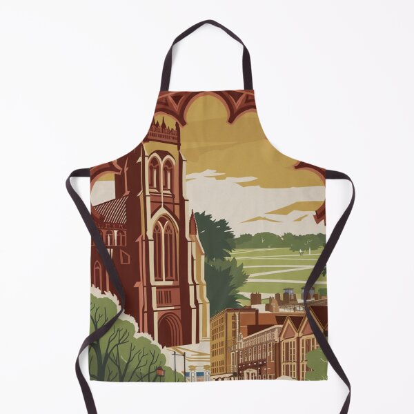 Item preview, Wolverhampton Vintage Travel Poster designed and sold by TravelerRat.