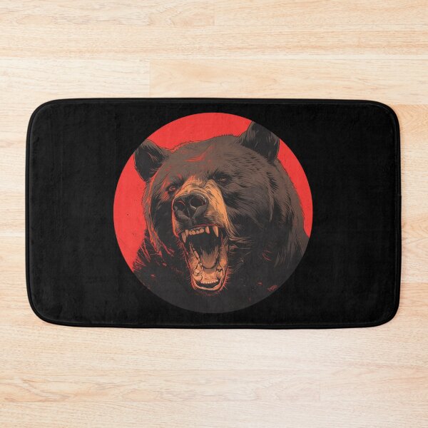 Item preview, Realistic Angry Bear  designed and sold by SMARTKIT  DESIGNAGENCY.
