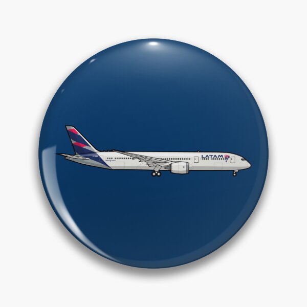 Artikelvorschau, LATAM Boeing 787 Dreamliner Sticker entworfen und verkauft von PilotDecals.