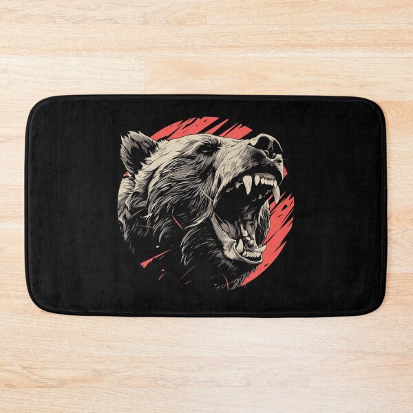 Item preview, Realistic Angry Bear  designed and sold by SMARTKIT  DESIGNAGENCY.